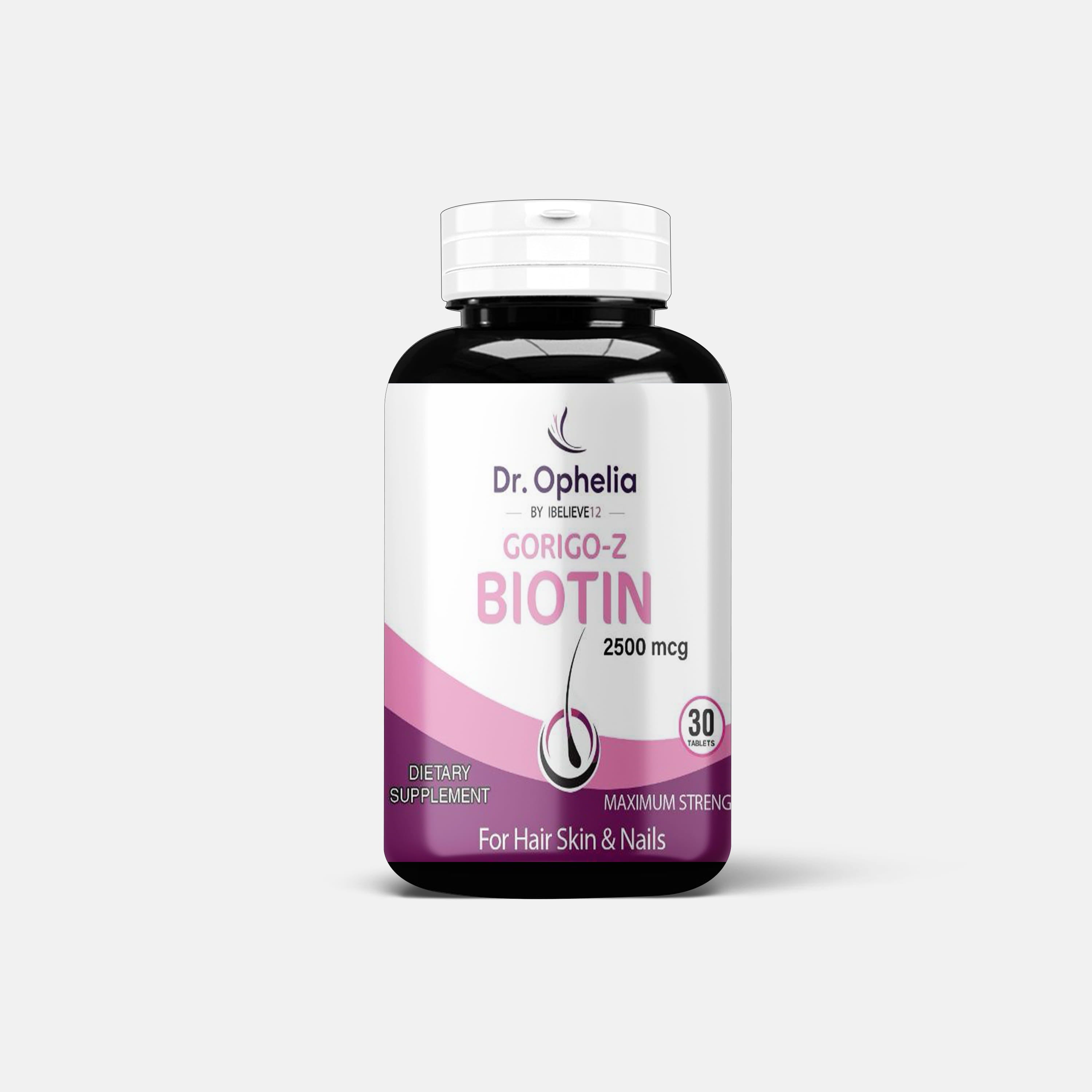 Luna Biotin 5セット EZ Melts, Biotin, 90 Dissolvable Tablets, Vegan Strawberry Burst