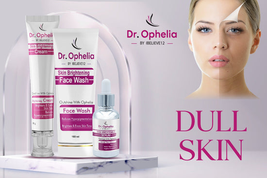 "Complete skin brightening kit designed for reducing dullness and dark spots"